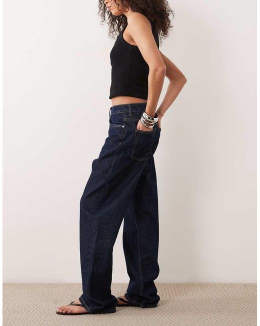 Cotton On Blue Curvy 91 Straight Jean