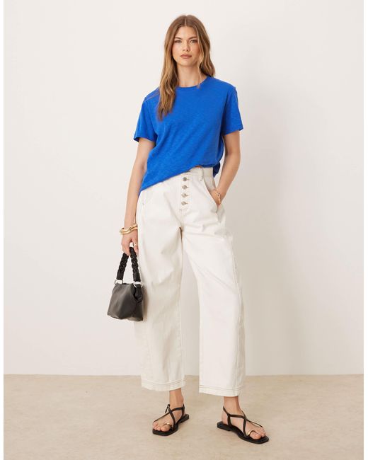 ASOS Blue – regular-fit-t-shirt