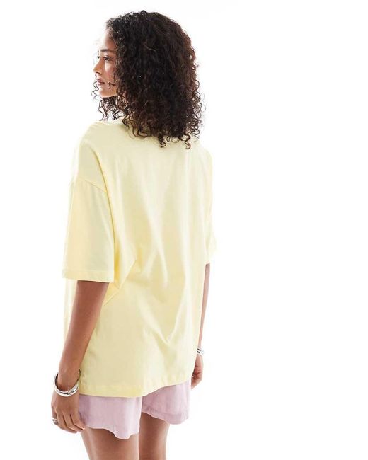New Look Oversized T-Shirt Met Tahiti-Logo in het White