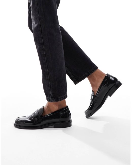 SEQWL Wide Fit Black – cadilliac – penny-loafer