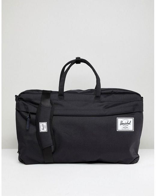 Herschel Supply Co. Black Winslow Travel Suit Bag 28l for men