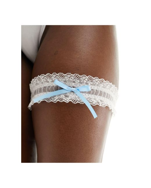 Pieces Brown Bride To Be Lace & Bow Garter