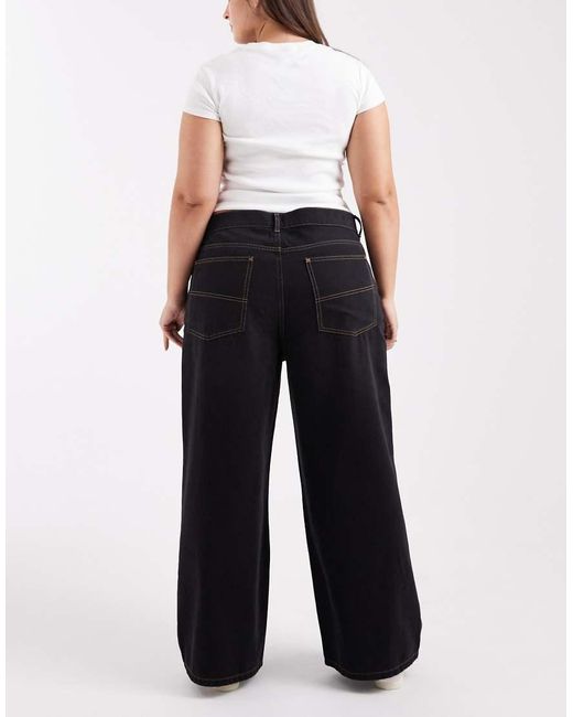 Collusion Blue Plus X003 Wide Leg Jean