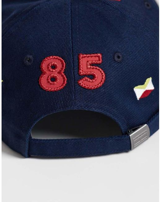 Tommy Hilfiger Blue Nautical Flag Logo Cap