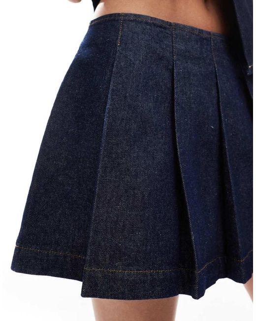 Gonna Corta di ASOS in Blue