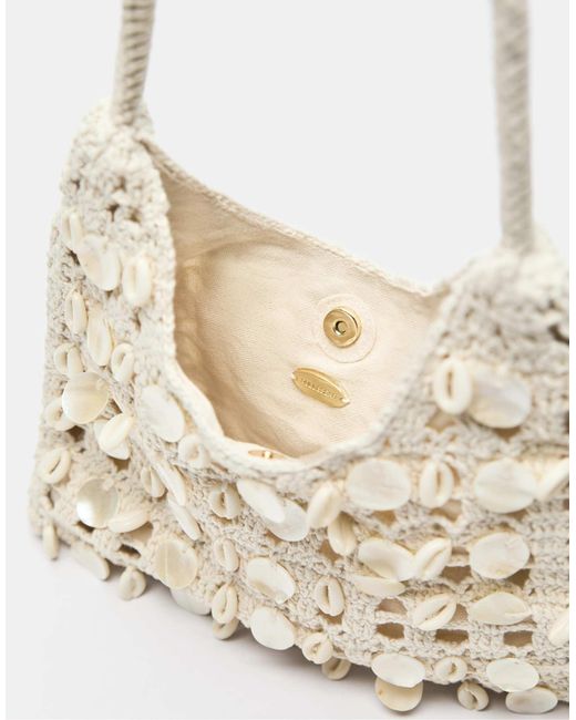 Pull&Bear White – schultertasche
