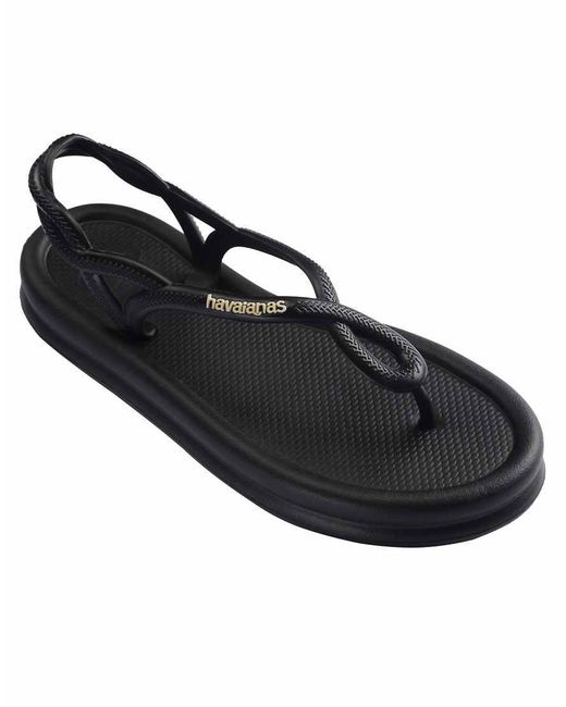 Havaianas Black Toe Post Flip Flops