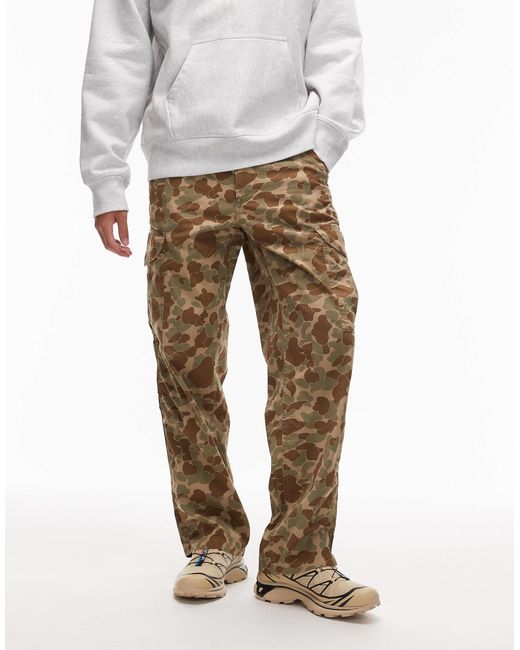 Levi's – xx – weite cargohose aus ripstop in Natural für Herren