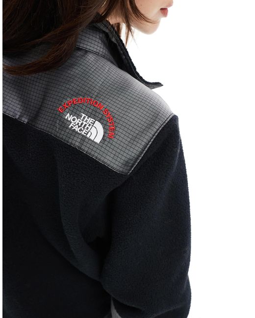 The North Face Black – retro denali – schwere polarfleece-jacke