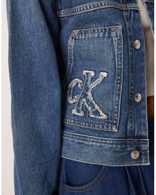 Calvin Klein Blue Denim Jackets