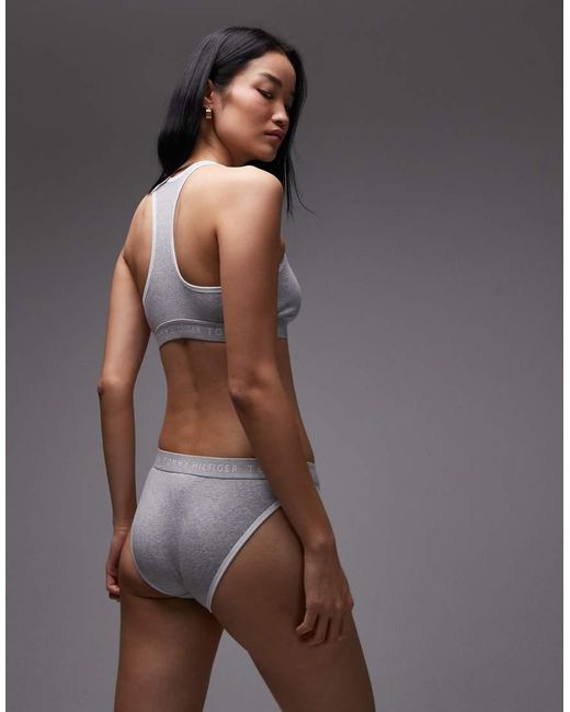 Tommy Hilfiger Gray Heritage Bikini Briefs