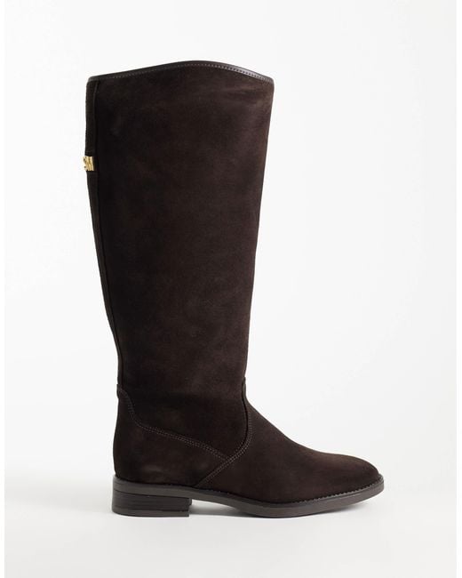 Steve Madden Black Vlora Knee Boots