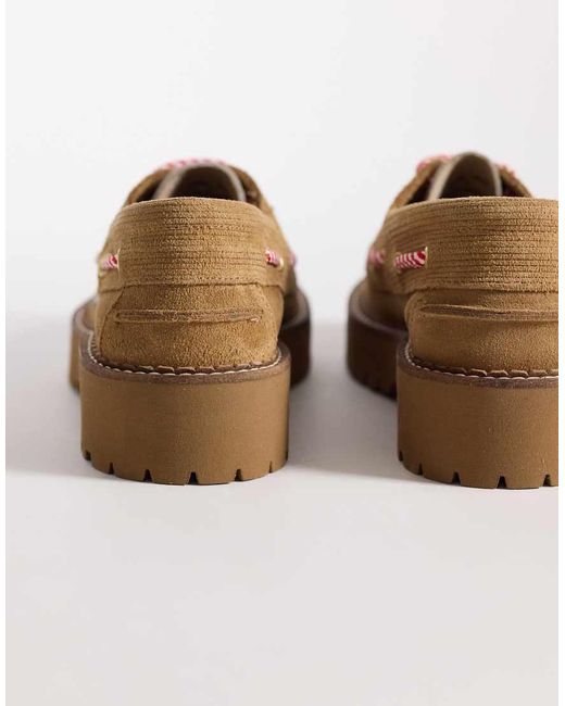 Barbour Brown Darras Boat Shoes