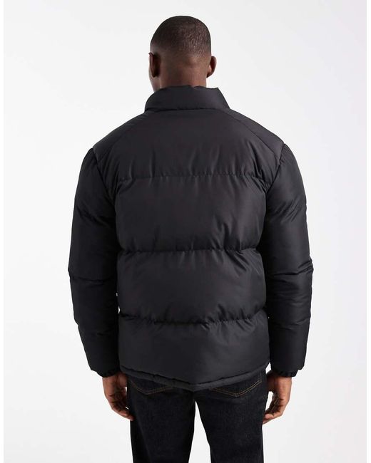 Brave Soul Blue Puffer Jacket for men