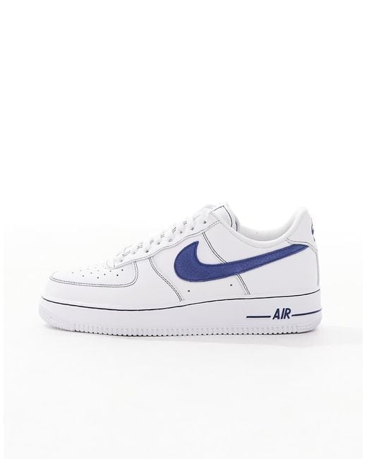 Nike Blue Air Force 1 Trainers for men