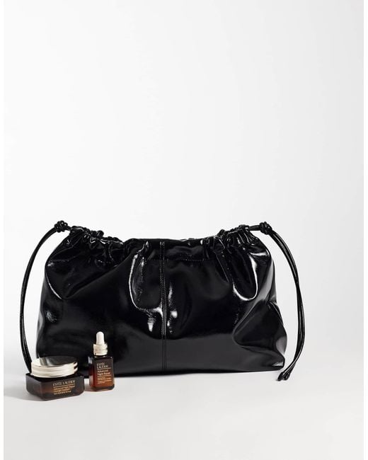 ASOS Black Drawstring Pouch