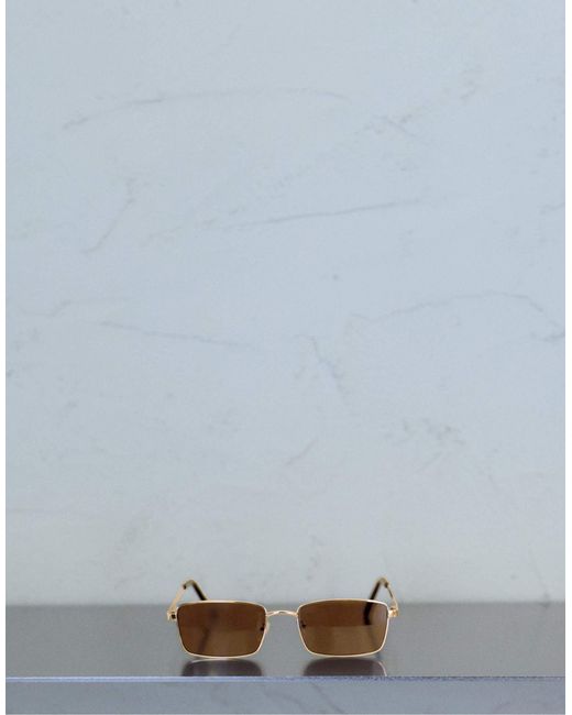 Pull&Bear – sonnenbrille in Natural für Herren