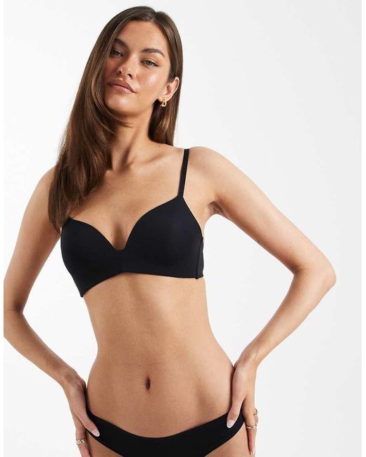 ONLY Black Moulded Bra