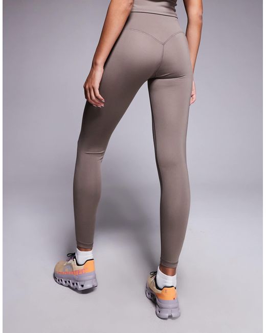 4505 Gray – icon active – po-formende sport-leggings