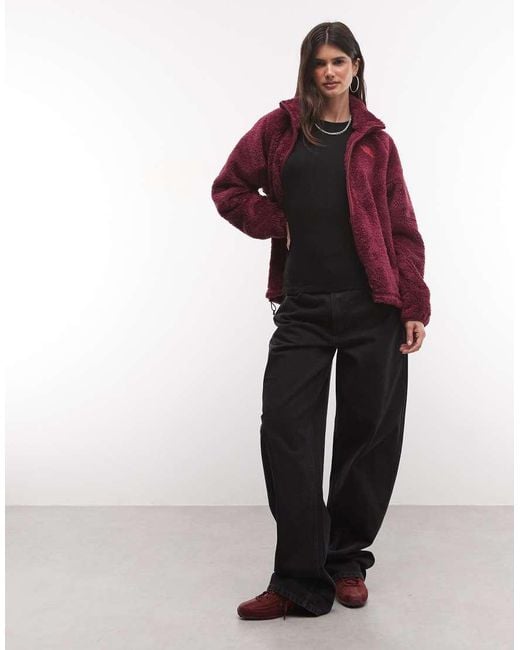 The North Face Red Osito Evolve Full Zip Jacket