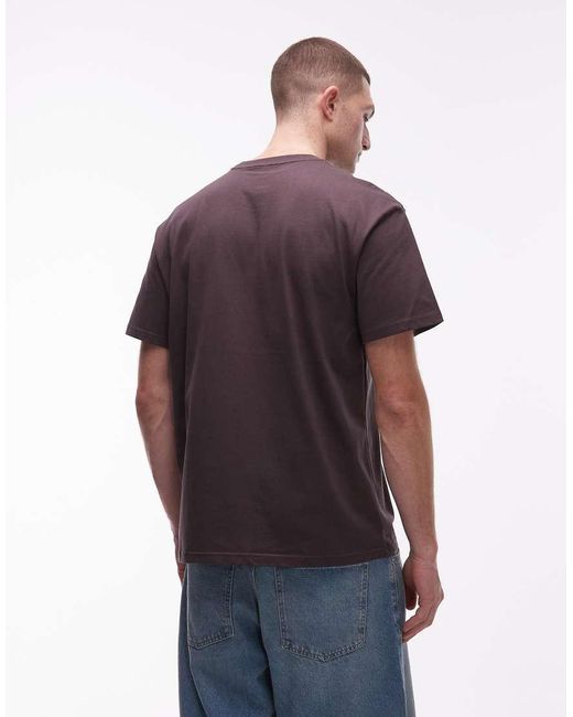 Carhartt Purple American Script T-Shirt for men