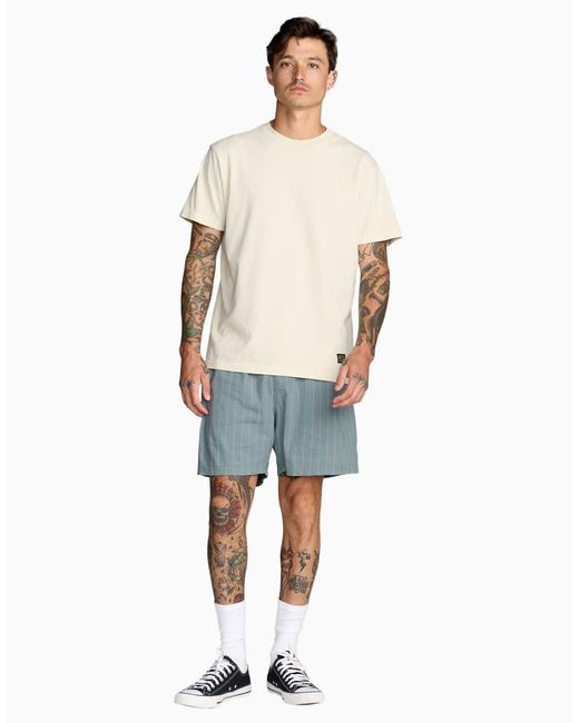 RVCA Blue Sands 17" Elastic Waist Walkshorts for men