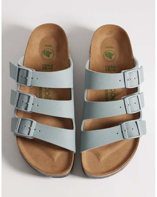 Birkenstock Blue Florida Iii Flex Platform