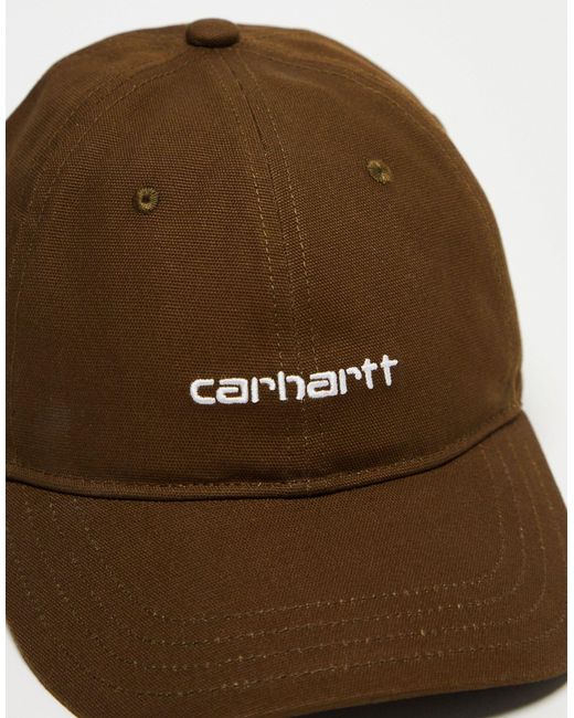 Carhartt Brown Script Cap