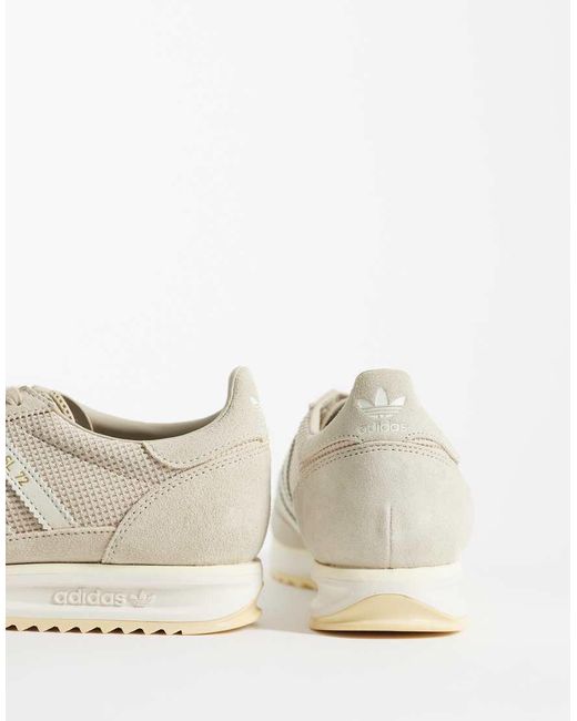 Adidas Originals Natural Adidas Orginals Sl 72 Rs Trainers for men
