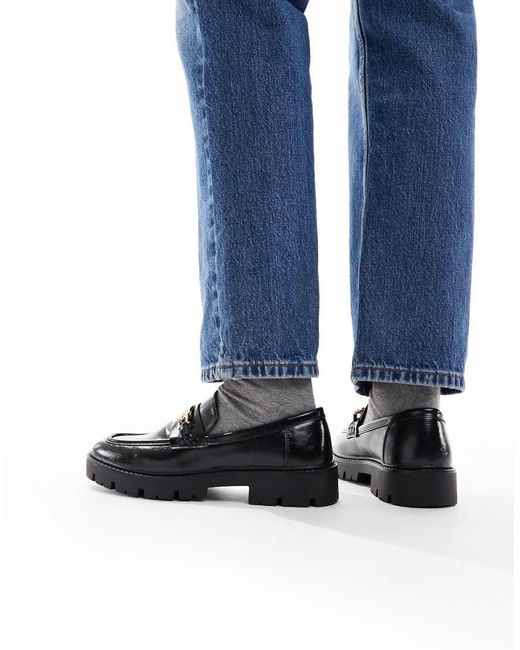 Mocassini Neri di New Look in Blue