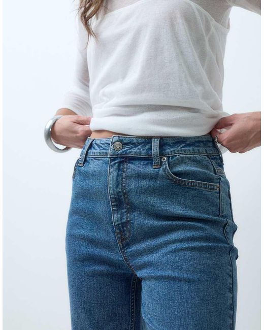 Vaqueros Slim De Pernera Recta En ASOS de color Blue