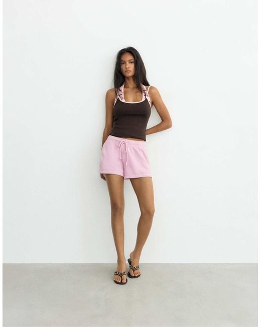 Short Pull&Bear en coloris Pink