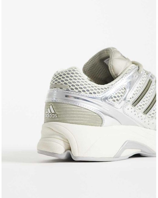 Adidas Originals White Adistar Control 5 Trainers