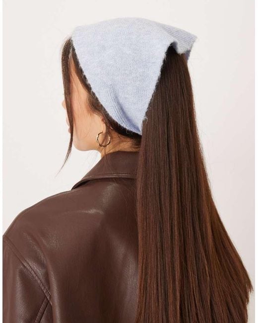 ASOS Brown Knitted Wide Headband