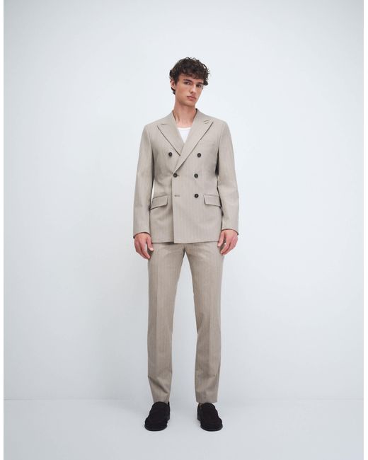 Pantalon SELECTED pour homme en coloris White