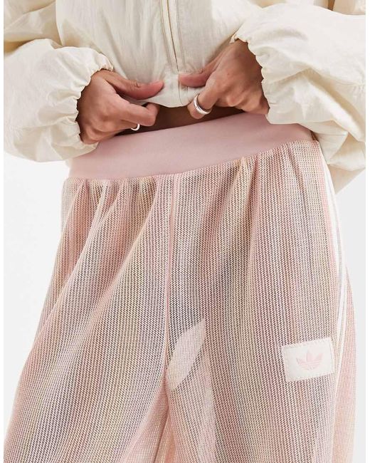 Adidas Originals Natural Firebird Knit Track Pants