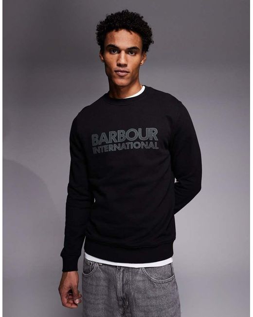 Barbour Essentials in het Gray voor heren