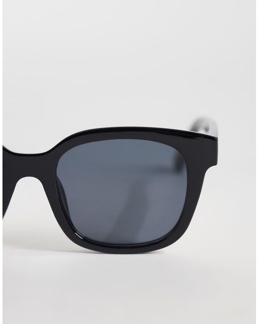 Mango Blue Oversized Cat Eye Sunglasses