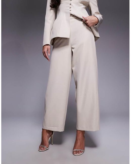 ASOS Multicolor Tailored Straight Leg Pants