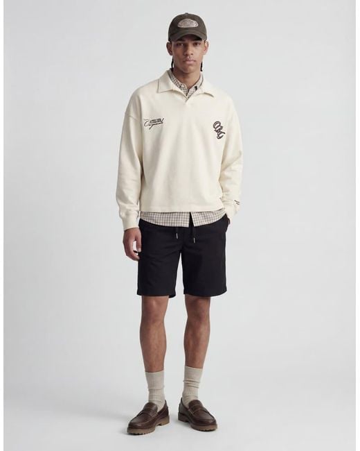 Jack & Jones Natural Drawstring Chino Shorts for men