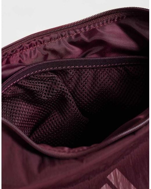 Adidas Originals Purple Adidas Training Nylon Shoulder Bag