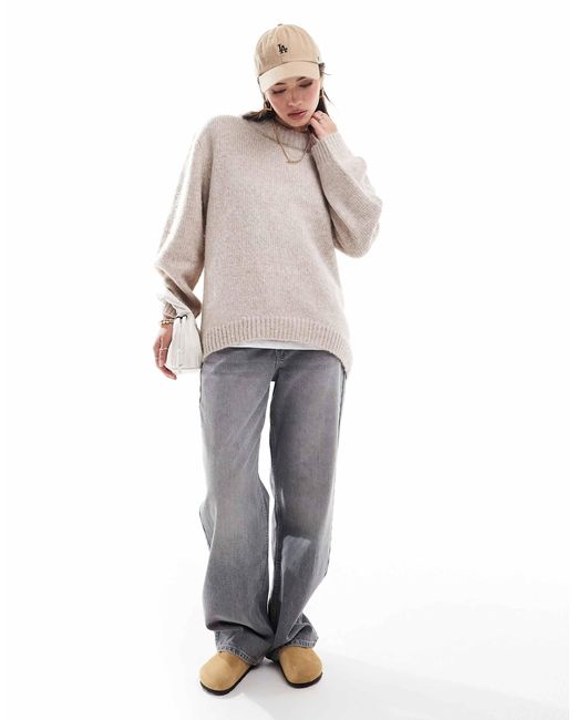 ASOS Brown – oversize-pullover