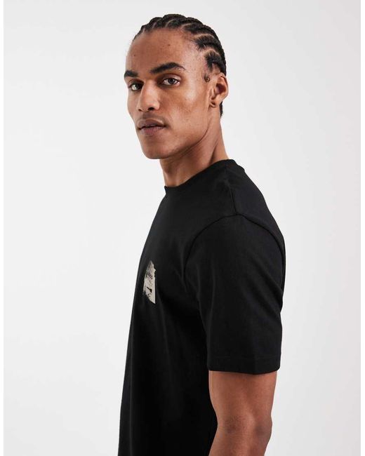 Boss Black Hugo Boss Regular Fit Back Graphic T-Shirt for men