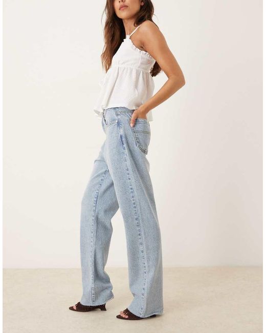 Brave Soul Blue Straight Leg Jeans