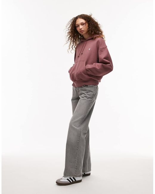 Sudadera Rosas Con Capucha Casey De Carhartt de color Red