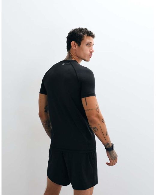 4505 White Active Quick Dry Muscle Fit Compression Base Layer T-shirt for men