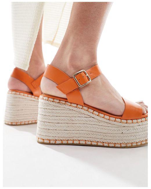 South Beach Pink Espadrille Wedges