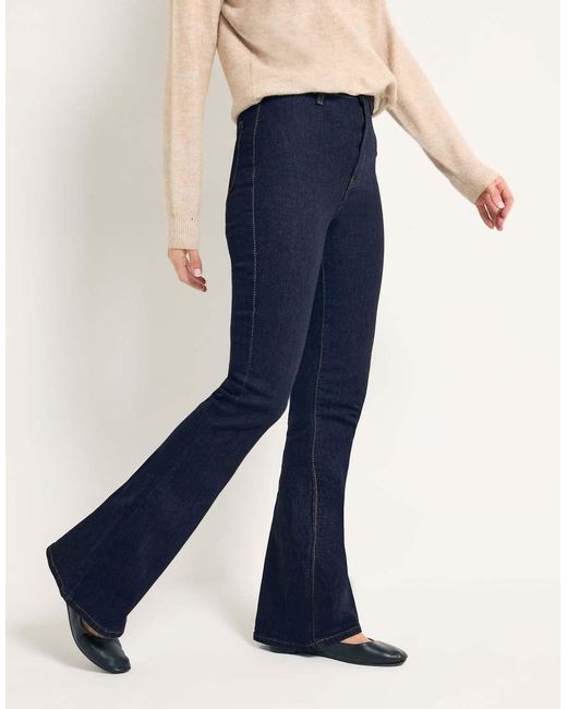 Long Tall Sally Blue Denim Flare Jeans