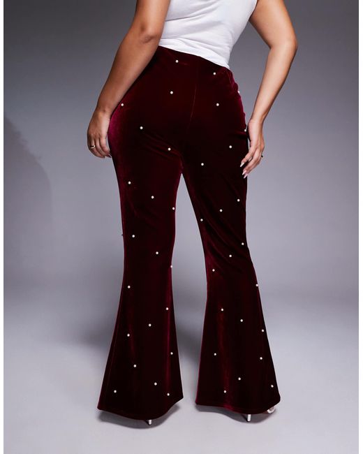 ASOS Purple Curve – elegante hose
