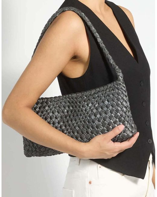 Dune Gray Deliberating Shoulder Bag